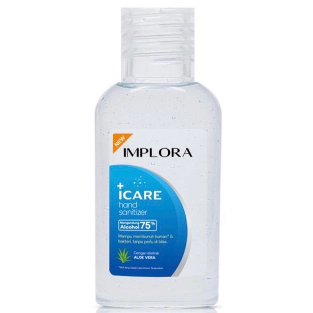 Implora iCare Hand Solution Antiseptic - Hand Antiseptic - Hand Sanitizer