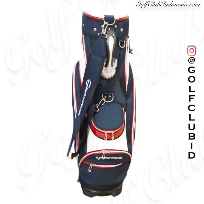 {LestariStore} Tas Golf / Golf Bag TaylorMade / Bag Golf - Biru Murah