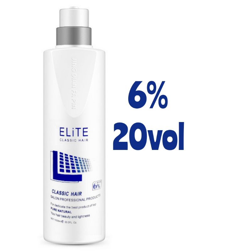 ELITE Clasic Hair colormax Developer oxydant Peroxide 1000ml hair color keratin campuran cat &amp; bleaching elit