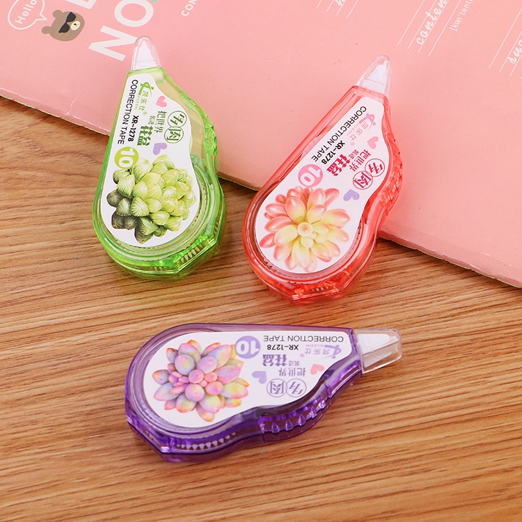 [COD] TIPE X TAPE EX CORECTION TAPE PENGHAPUS PULPEN KERTAS 10 METER KARAKTER LUCU IMPORT ALAT TULIS TIPE EX