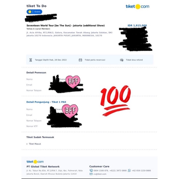 Tiket Konser Seventeen Be The Sun World Tour