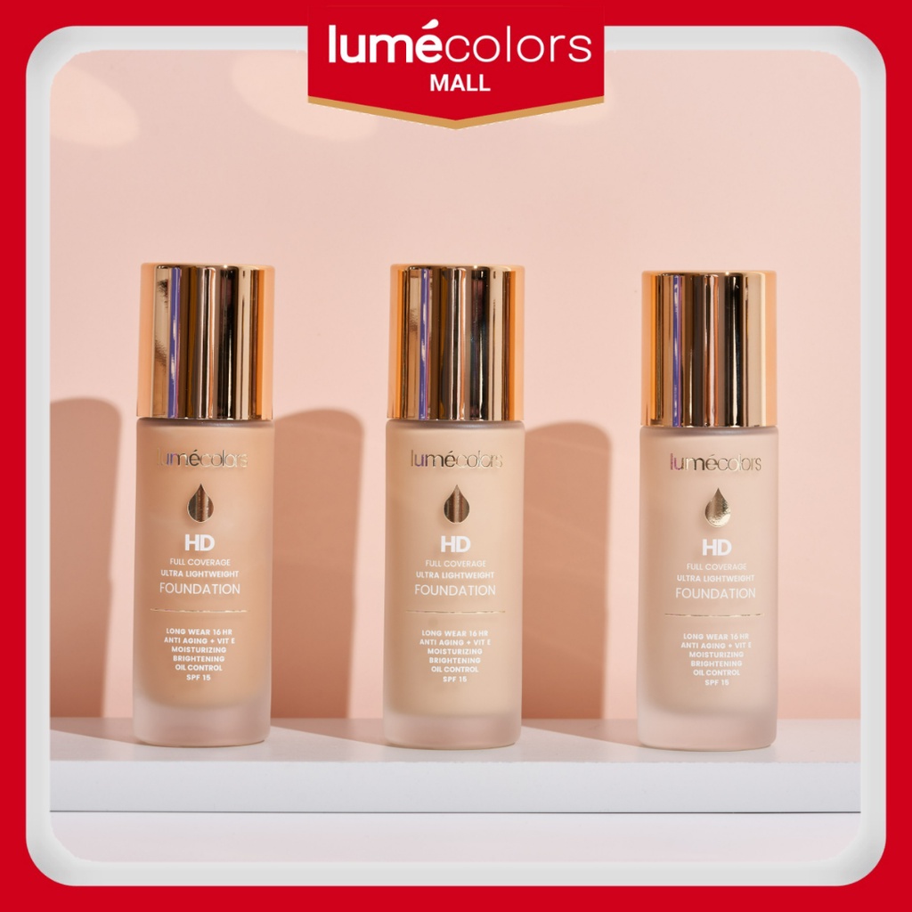 Lumecolors Mall Foundation Flawless Korea Bebas Minyak Full Cover 16 Jam BPOM COD