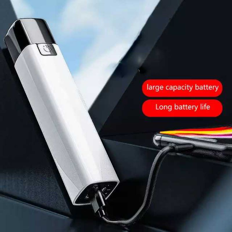 Senter LED Multifungsi PowerBank / Senter Cas USB Super Terang