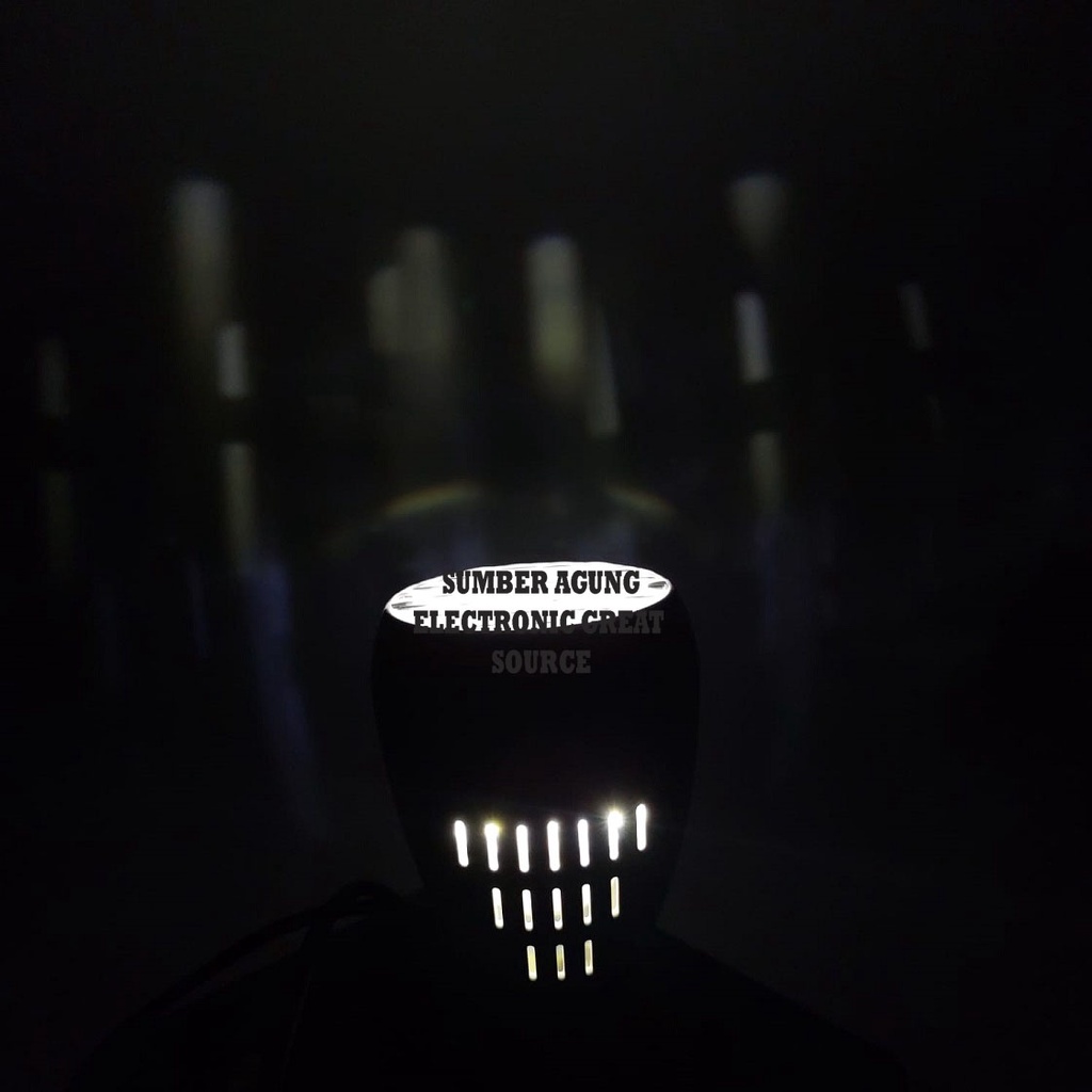 Lampu Disco LED E27 Gambar L9396 Gaxindo RGB Hiasan Bunga Salju Natal Kereta