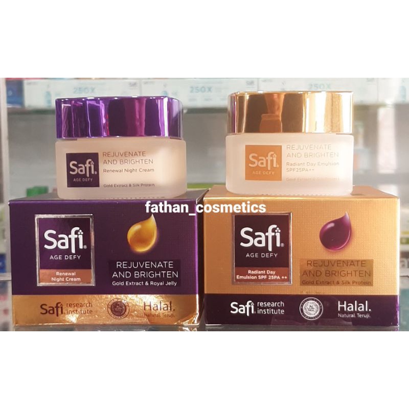 Safi Age Defy Cream Siang Malam