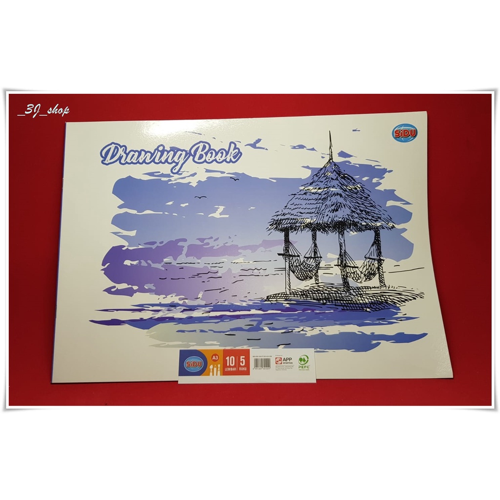 

0752-Buku Gambar Sidu A3 / Buku Gambar Drawing Book / Buku Gambar Top Quality / Buku Gambar Sketsa Serbaguna / Buku Gambar untuk keperluan kantor, pabrik, Toko, Rumah, Sekolah dsb