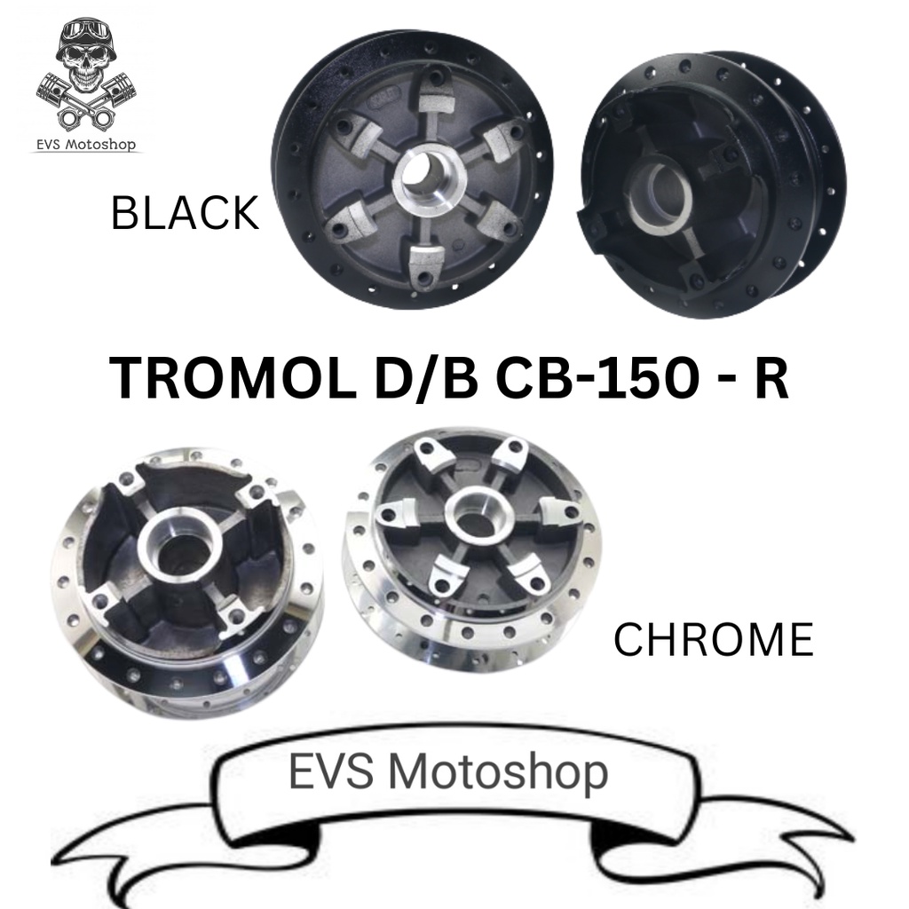 Tromol Honda Depan Belakang Scarlet Racing Original CB 150 R CB 150 X CBR 150 New Berkualitas