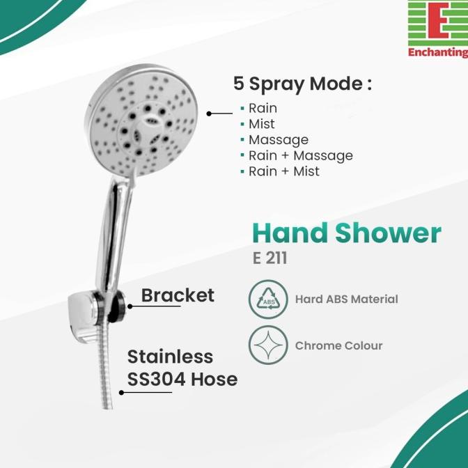 Hand shower Europe Enchanting /kepala shower E211