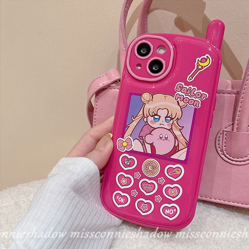 Soft Case Desain Kartun Anime Sailor Moon Gaya Jepang Retro Untuk iPhone 7 8 Plus 11 12 13 Pro MAX XR X XS MAX