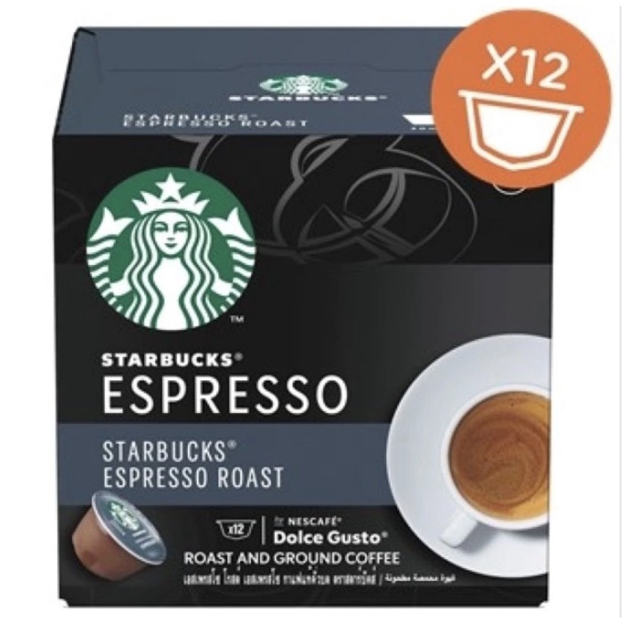 

NESCAFE DOLCE GUSTO STARBUCKS ESPRESSO ROAST - COFFEE CAPSULES