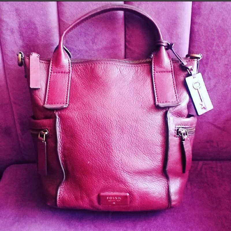 Preloved Tas fossil Emerson Wine
