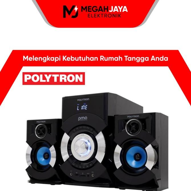 Polytron Speaker Pma9507 / Pma 9507 (Bluetooth / Karaoke / Aux)