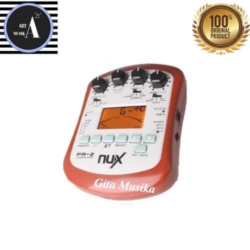 Portable Acous Gtr Effect Processor NUX PA-2