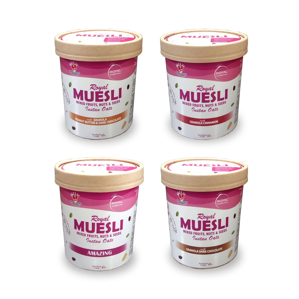 

Royal Muesli INSTANT CUP BUNDLE 4