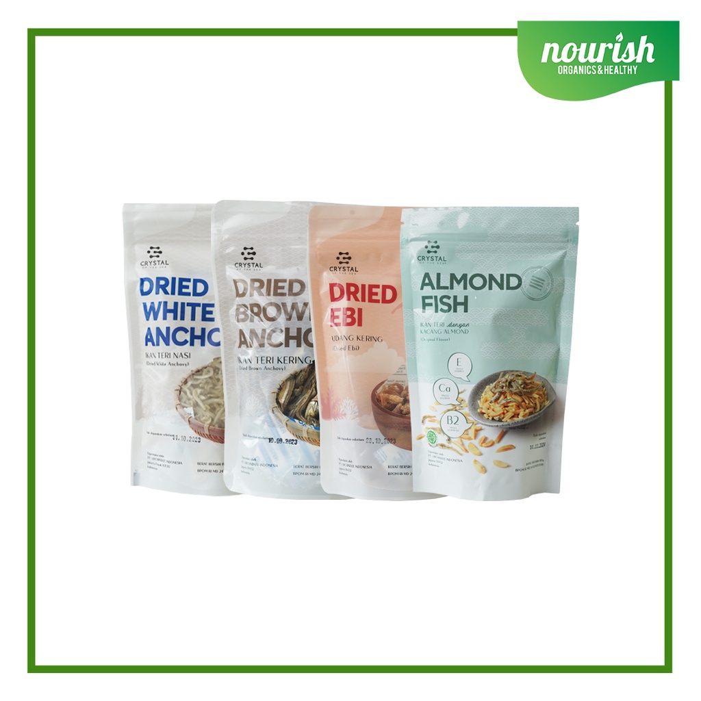 

Crystal Of The Sea - Dried Anchovy / Ikan Teri Kering Murni 80g