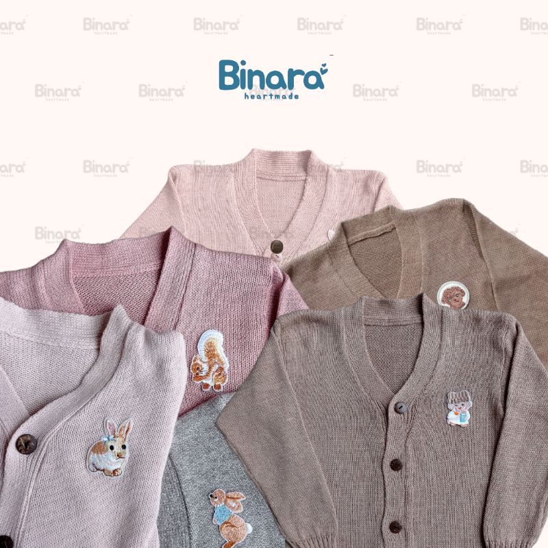 Cardigan Rajut Bayi Anak 1-4 tahun