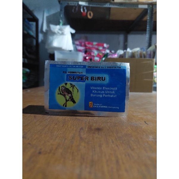PIL PERKUTUT SUPER BIRU