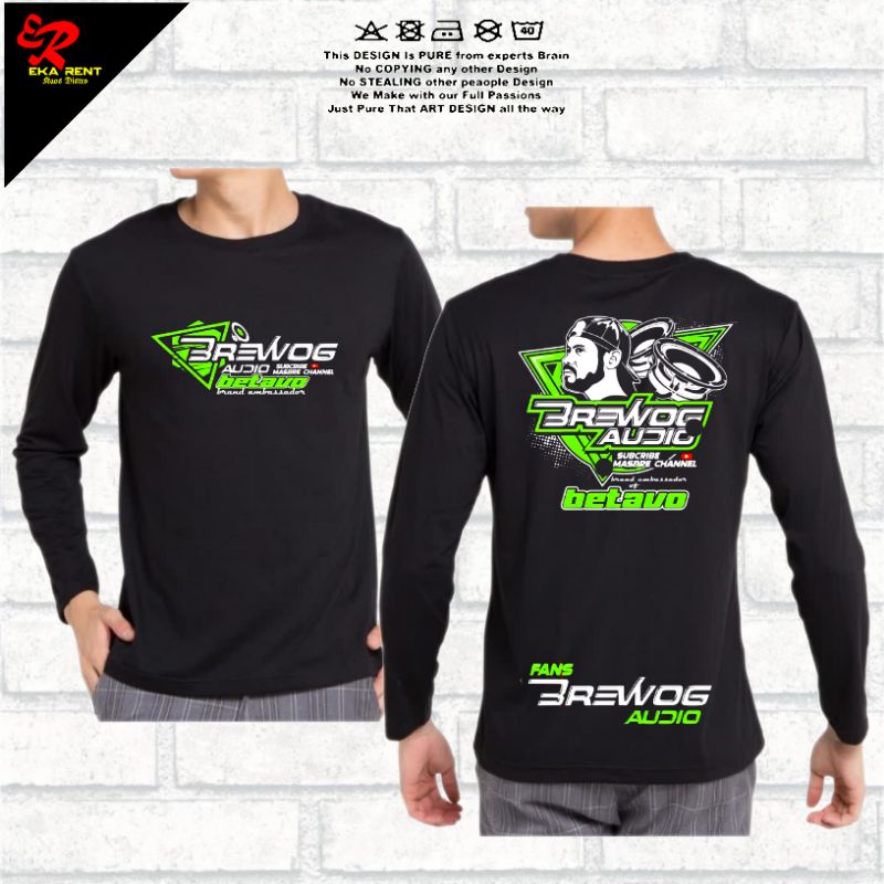 Kaos Brewog Sound System Lengan Panjang