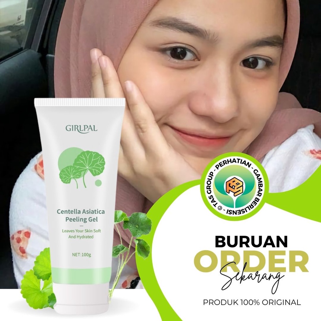 Pembersih Daki Badan Wajah Dan Selangkangan Paling Ampuh Girlpal Centella Asiatica Peeling Gel Pengh