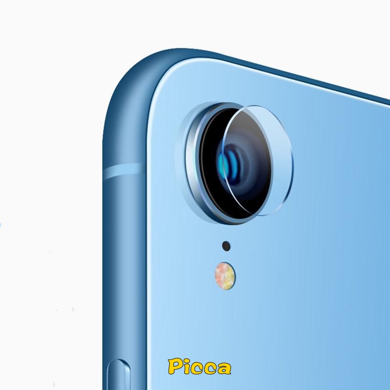 1pc Tempered Glass Pelindung Lensa Kamera Belakang iPhone 7 8 Plus 6 6s Plus XR X XS MAX SE 2020