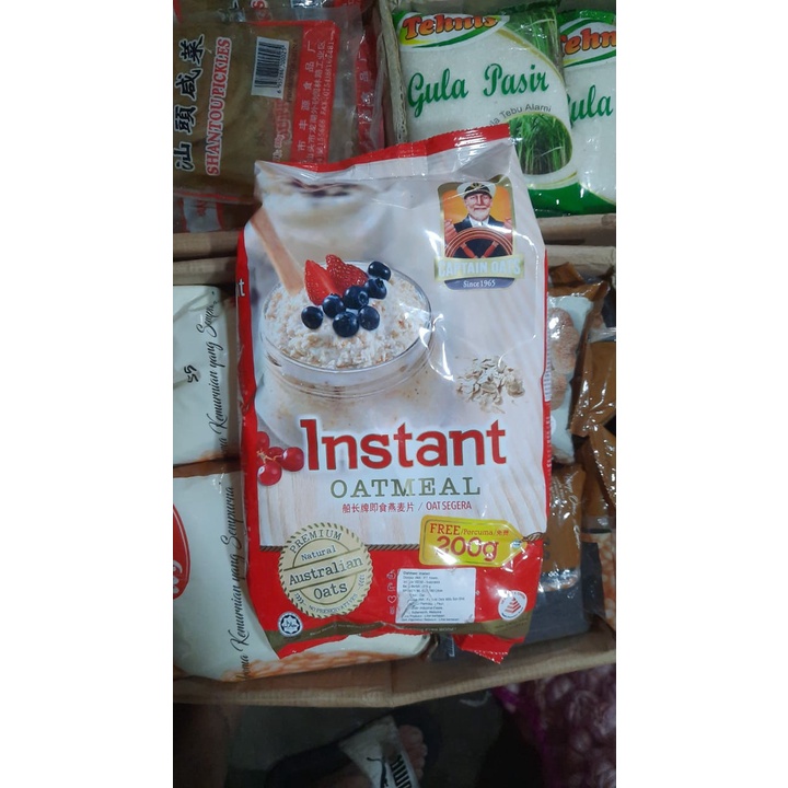 

SW - Captain Oats Instant Oatmeal 800gram + Free 200gram