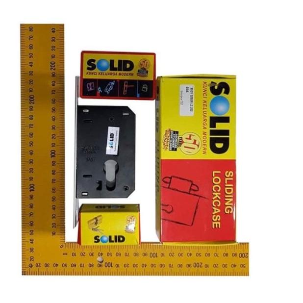 Kunci Pintu Sliding Geser Kunci Mekar SOLID LENKAP