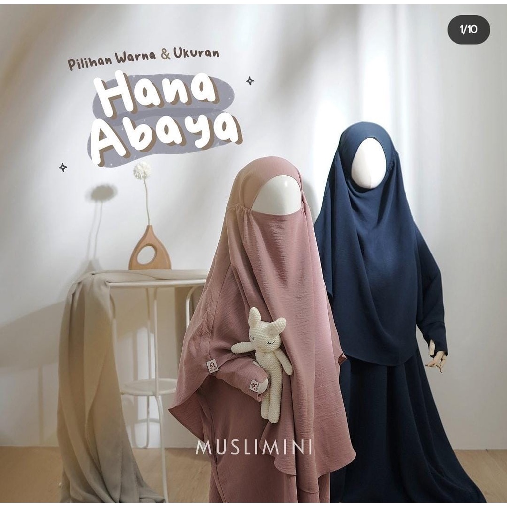 Hana Abaya dan FK Hana by Muslimini FULL BOOKED