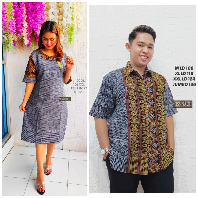 baju couple premium motif ulos