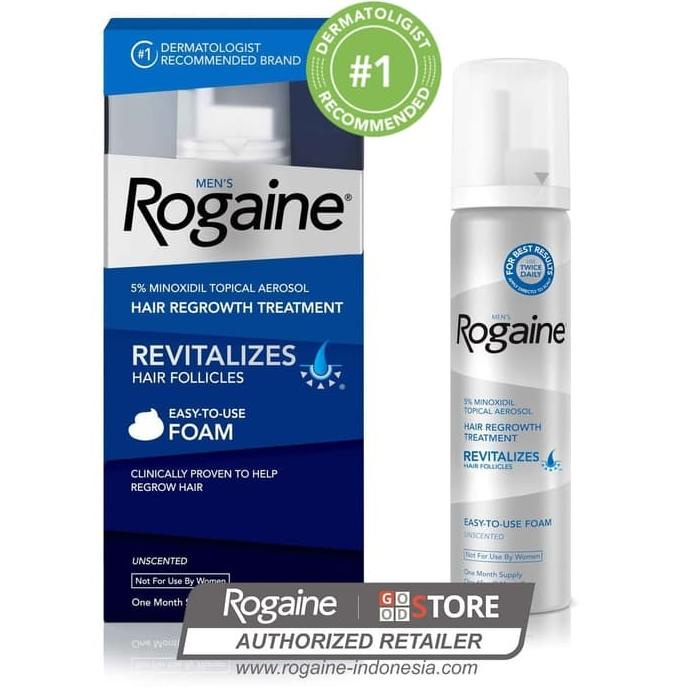 ROGAINE Men Foam - 5% Minoxidil