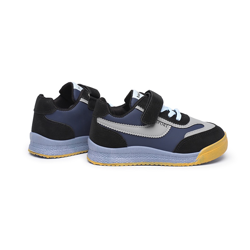 [GROSIR][COD] SEVEN_DAY SEPATU SNEAKERS ANAK-ANAK UNTUK USIA 3-9 TAHUN WM2307 NAVY