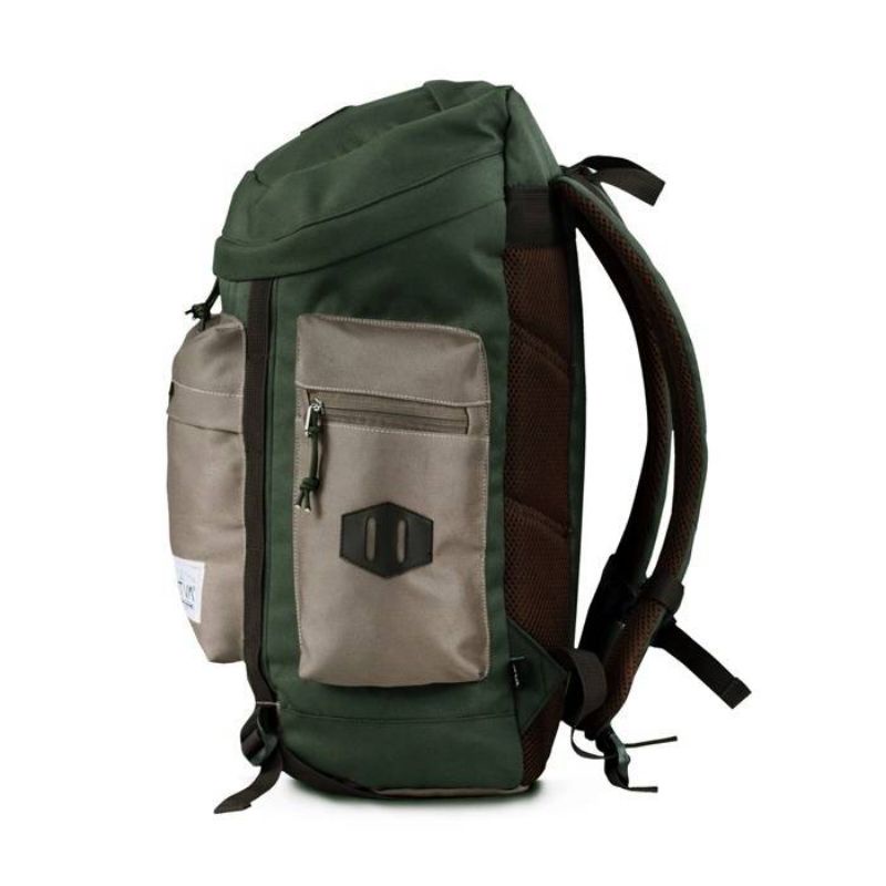 MAESTRO OLIVE KHAKI ORIGINAL x ATVA Tas Ransel Casual Pria Daily Backpack Kuliah Kampus Kerja Kantor Sekolah SMA SMK Remaja Dewasa Tas Punggung Laptop Ukuran Besar 14 Inch Bagpack Distro Premium Outdoor Travel Traveling Bag Keren Terbaru Kekinian Branded