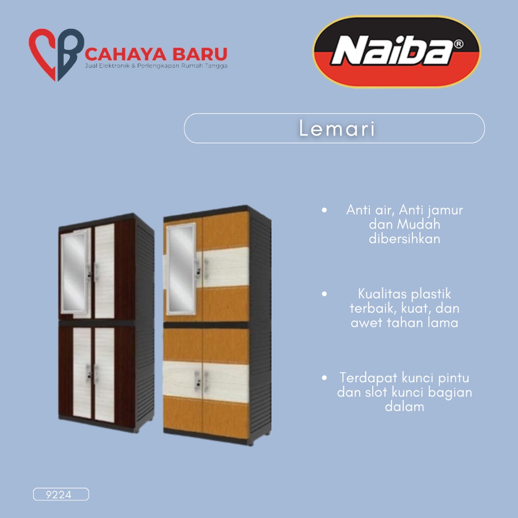 NAIBA LEMARI MSC MIRROR 9224