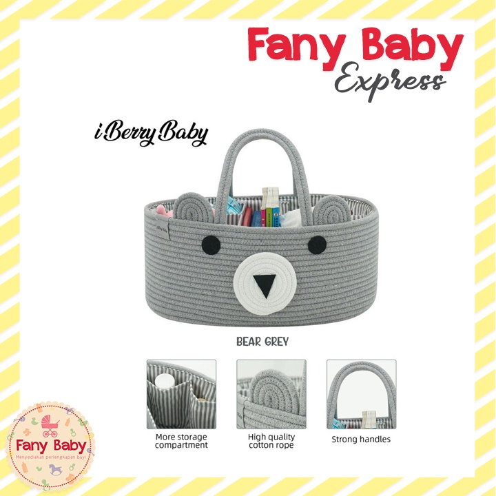 IBERRY COTTON ROPE CADDY BAG