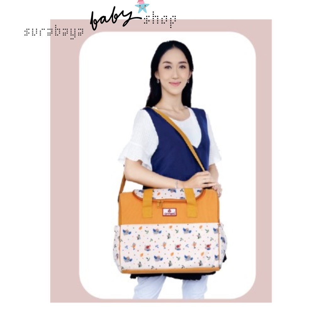 Cintaka Tas Bayi Besar Saku Print Birdy Series - CBT 3051