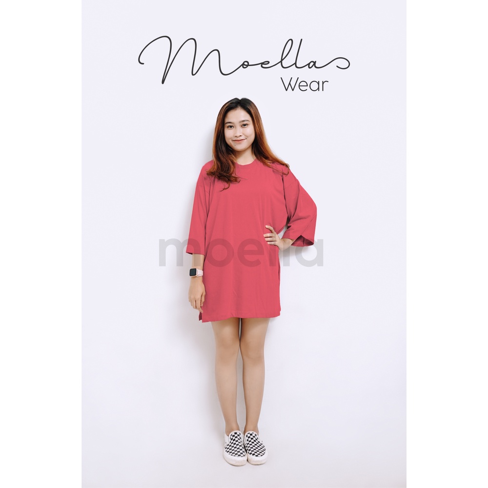 Kaos Polos Oversize Unisex Cotton Combed  - Cotton Candy Series - Moella Wear