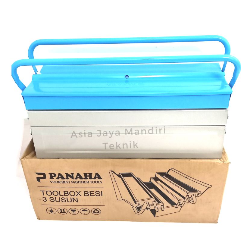 TOOL BOX BESI 3SUSUN PANAHA /TOOL BOX BESI