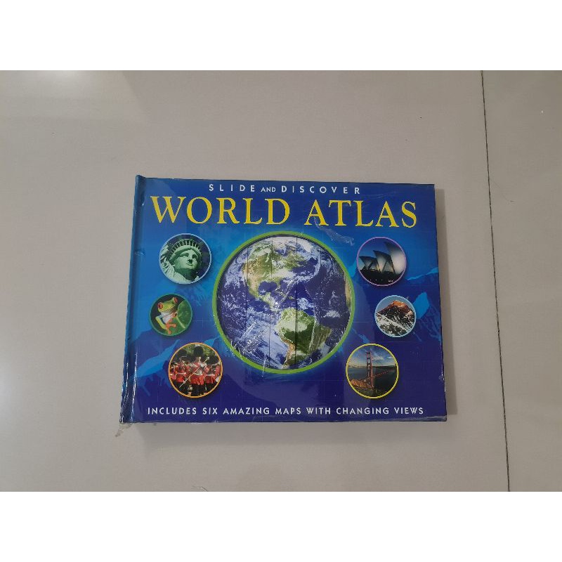 SLIDE AND DISCOVER WORLD ATLAS
