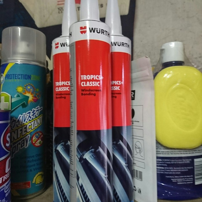 Wurth Polyurethane Sealant Lem Sealer Kaca Mobil Rumah Anti Korosi