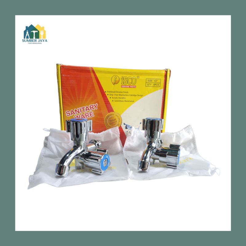 Kran Air Isco / Kran Cabang Shower Isco / Kran Shower / Kran Dobel Isco On-Off
