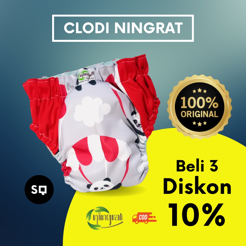 Clodi Bayi Ningrat, popok kain bayi cuci ulang pempers pampers pempes clodi celana diapers newborn