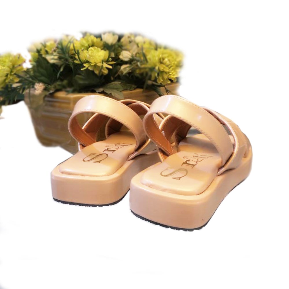 SANDAL WANITA WEDGES SANDAL FLIP FLOP TERBARU DAHLIA