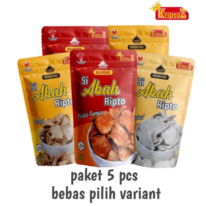 

Basreng abah ripto paket special 5s ( bebas request varian )