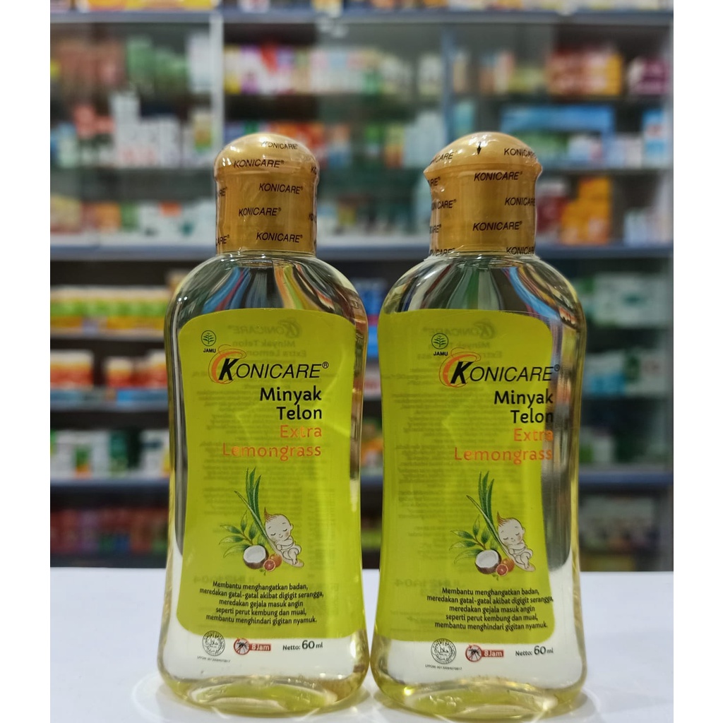 Konicare Minyak Telon Extra Lemongrass 60 ml