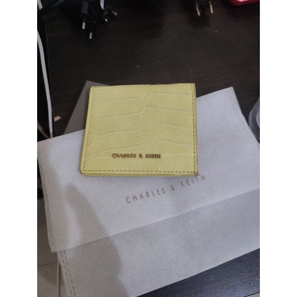 Dompet CK Printed mini short walet croco