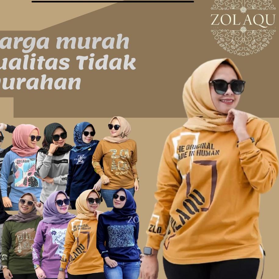 PRODUK TREND ZOLAQU PREMIUM kaos baju atasan zolaqu terbaru 2022 kaos baju atasan zolaqu jolaqu zola