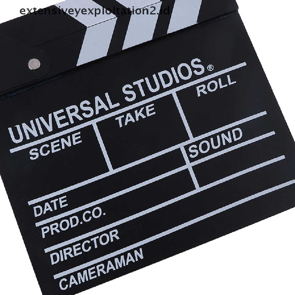 Clapper board Bahan Akrilik Untuk Sutradara film tv