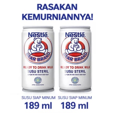 Susu Beruang Steril 189Ml 1 Pcs