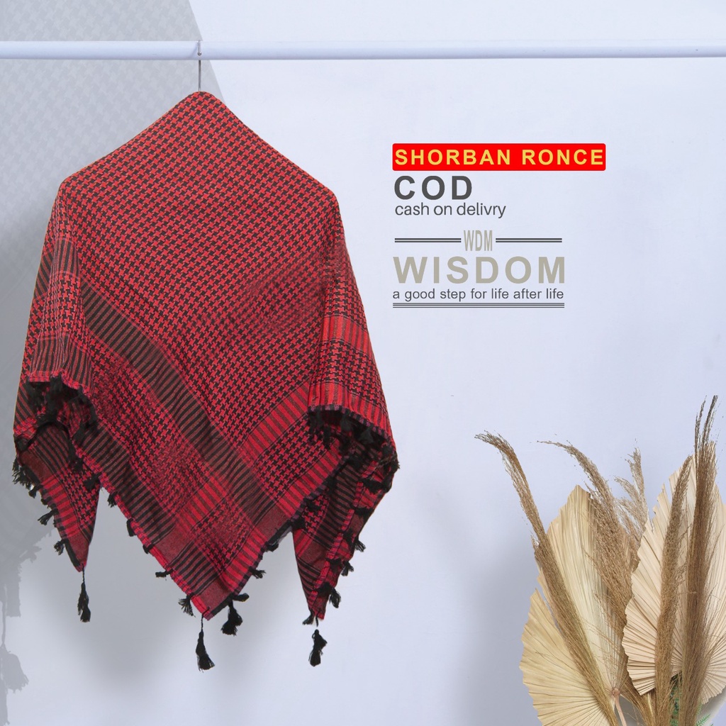 Sorban Arab Anak Laki Laki Rumbai Ronce Tebal Terbaru