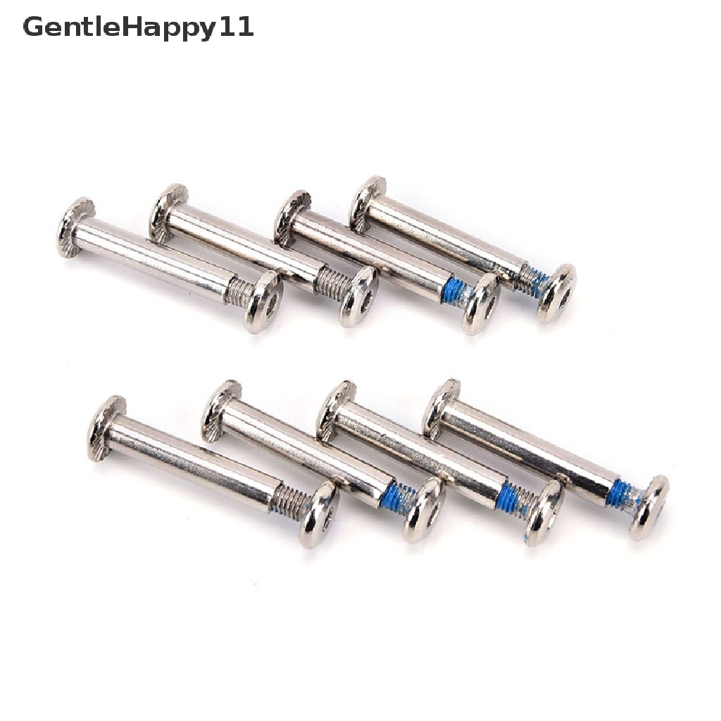 Gentlehappy 8x/set inline roller As Mata Pisau Sekrup Baut Roda skate Untuk Sepatu skate id