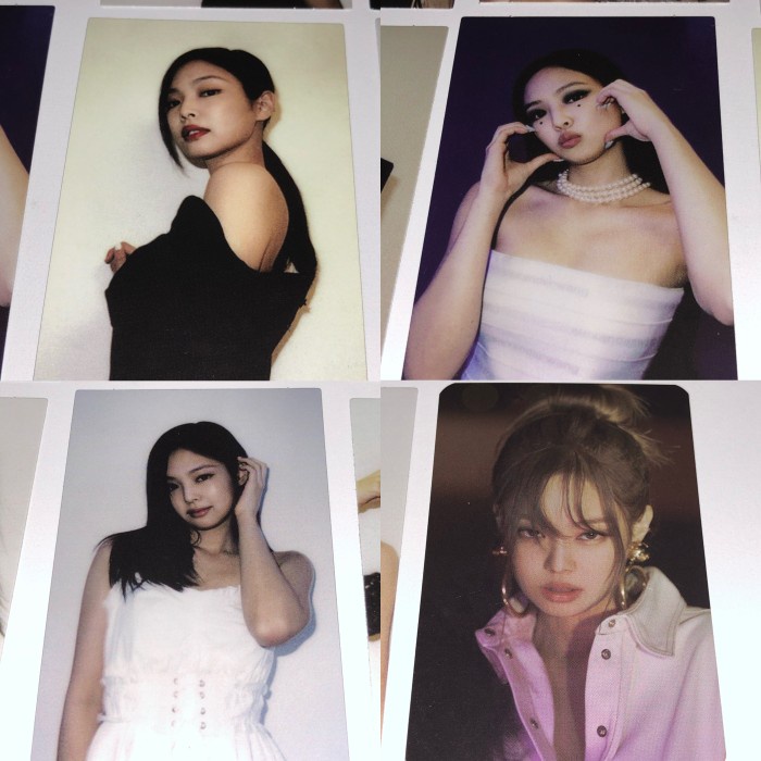 KPOP BLACKPINK - THE ALBUM OFFICIAL PHOTOCARD & BENEFIT JENNIE